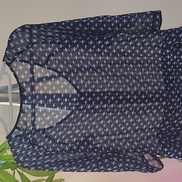 Blouse bleu&white - Picture 6 of 6